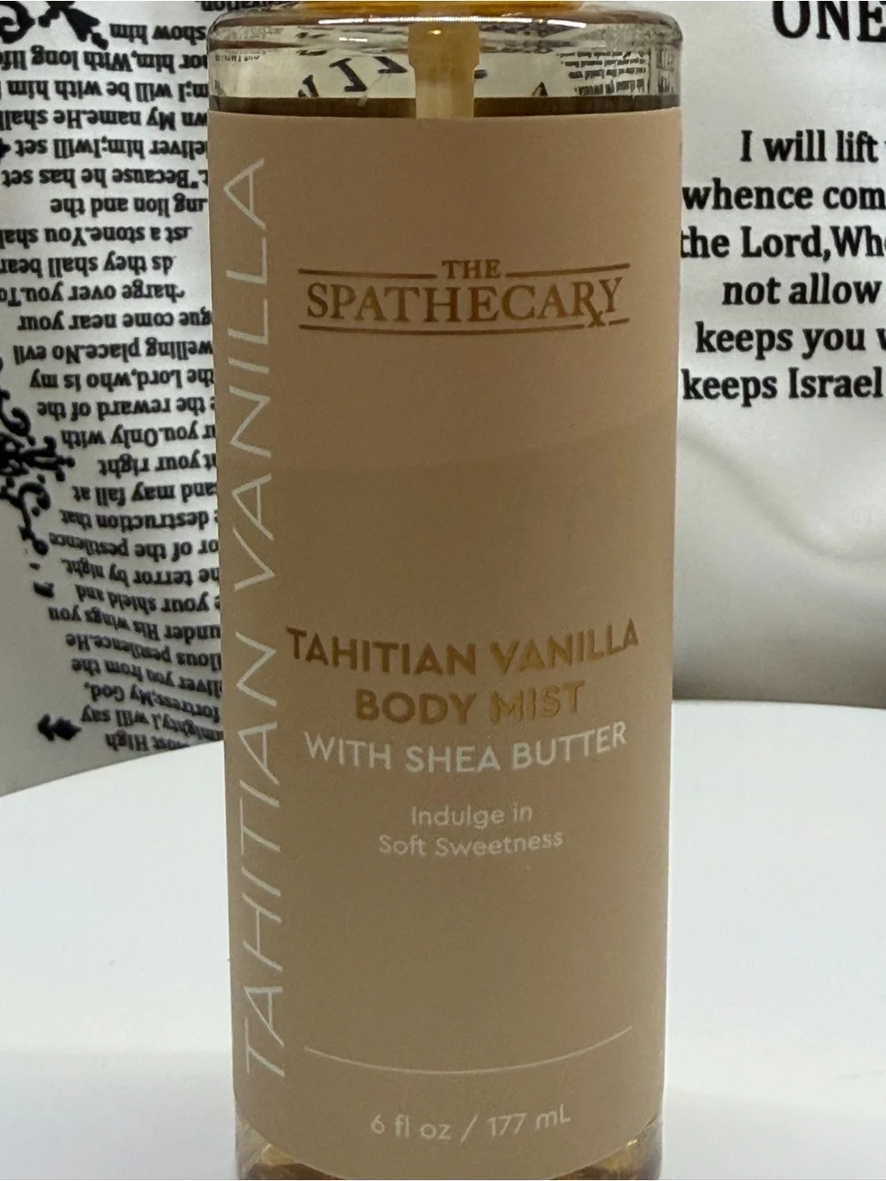 The Spathecary Tahitian Vanilla Body Wash & Mist